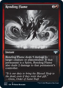 Rending Flame 442/534 (Innistrad: Double Feature) 