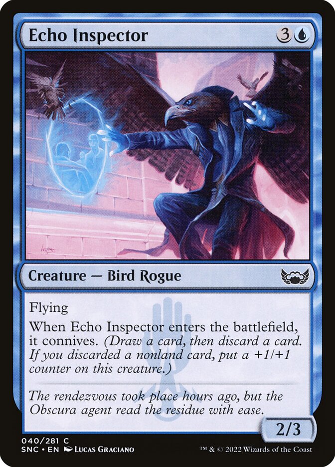 Echo Inspector 40/281 (Streets of New Capenna)  - Foil