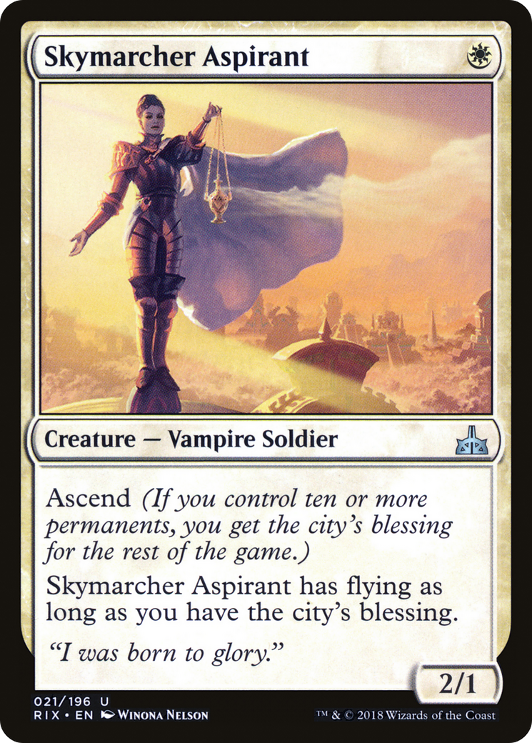 Skymarcher Aspirant [Rivals of Ixalan] Foil