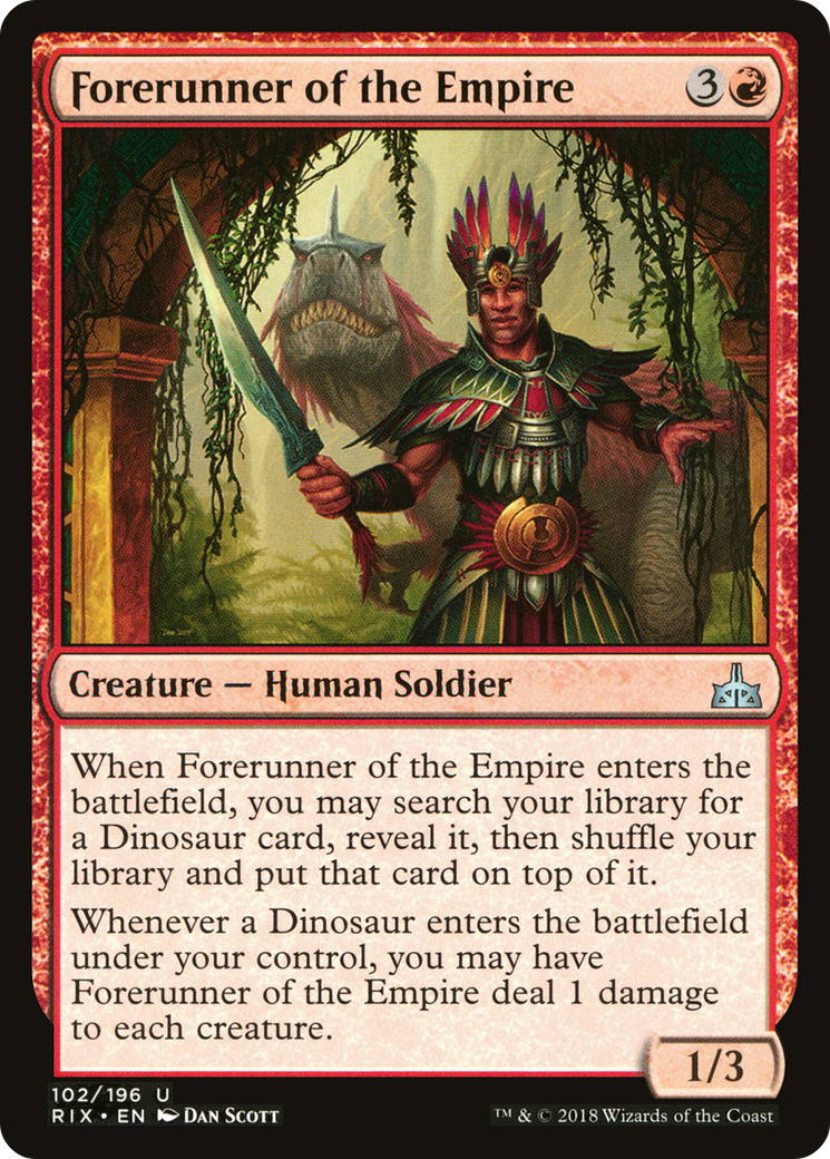 Forerunner of the Empire [Rivals of Ixalan] Foil