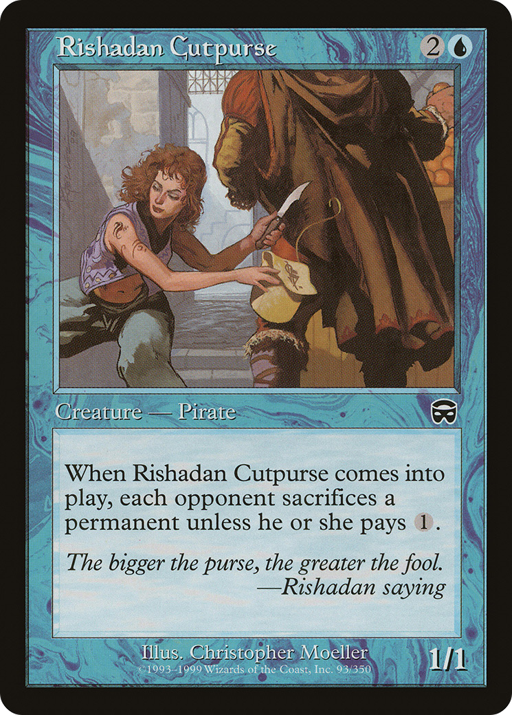 Rishadan Cutpurse [Mercadian Masques] Foil