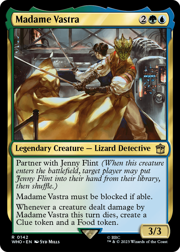 Madame Vastra [Doctor Who] Foil