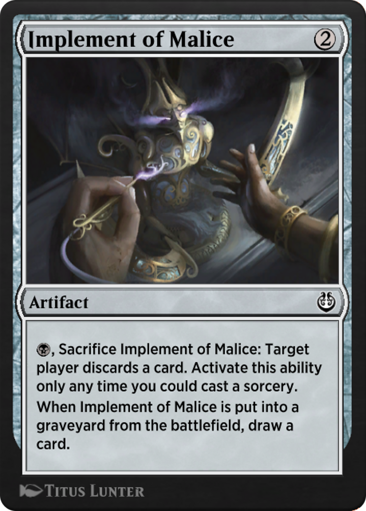 Implement of Malice (KLR-245) - Kaladesh Remastered