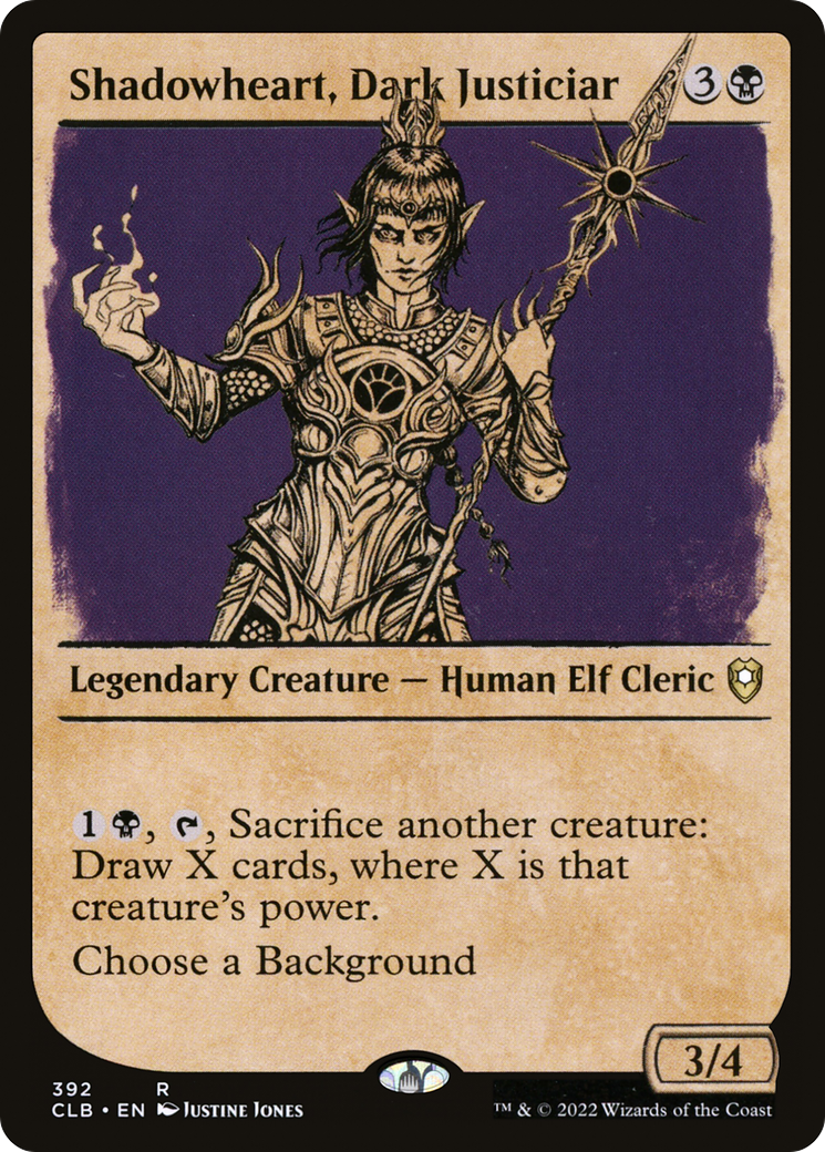 Shadowheart, Dark Justiciar (Showcase) [Commander Legends: Battle for Baldur's Gate] Foil