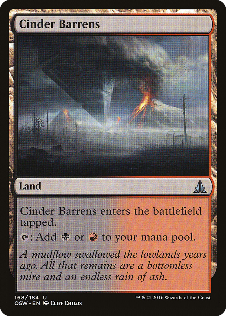 Cinder Barrens [Oath of the Gatewatch] Foil