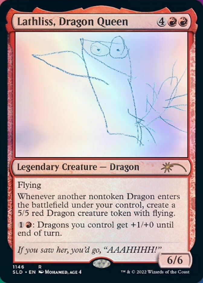 Lathliss, Dragon Queen (1146) [Secret Lair Drop Series] Foil