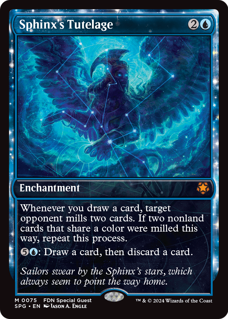 Sphinx's Tutelage (SPG-075) - Special Guests: (Showcase, enchantment)
