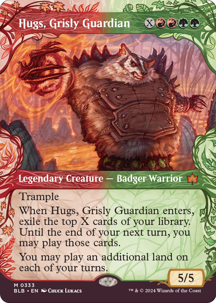 Hugs, Grisly Guardian (Showcase) [Bloomburrow] Foil