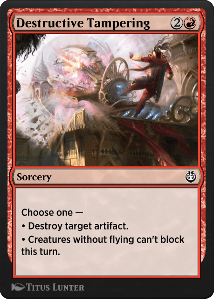 Destructive Tampering (KLR-121) - Kaladesh Remastered