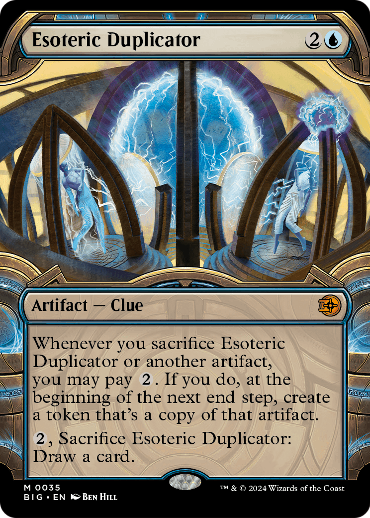Esoteric Duplicator (Showcase) [Outlaws of Thunder Junction: The Big Score] Foil