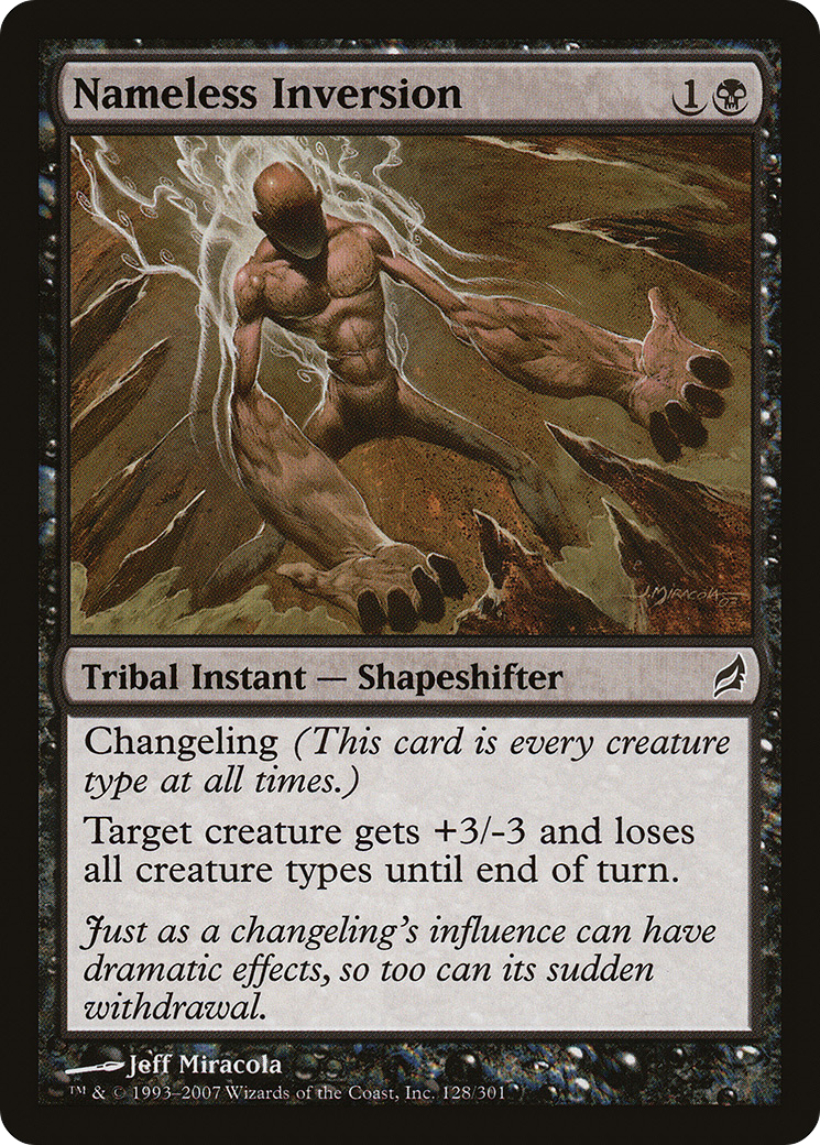 Nameless Inversion [Lorwyn] Foil