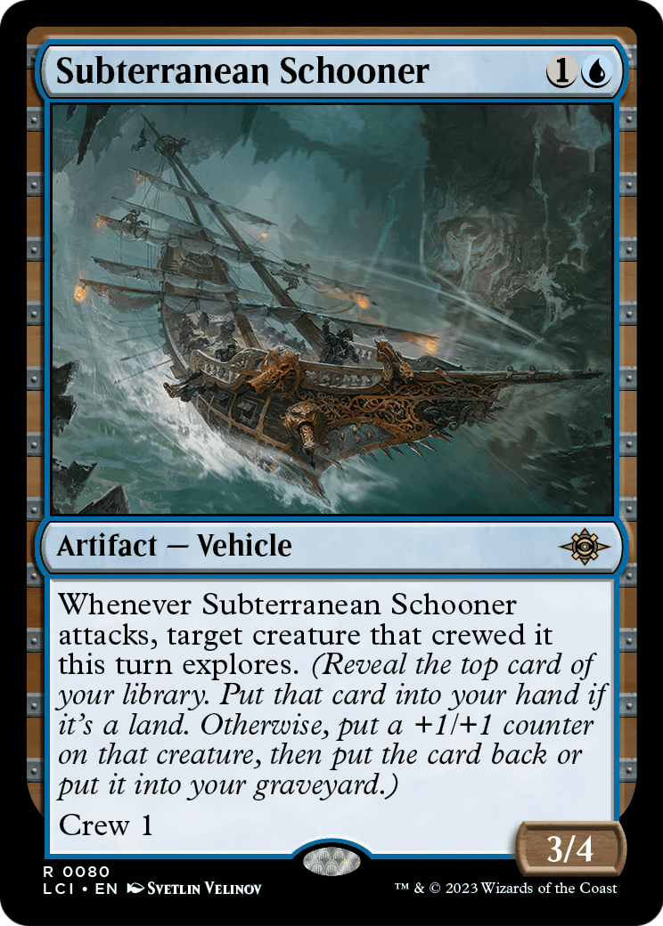 Subterranean Schooner [The Lost Caverns of Ixalan] Foil
