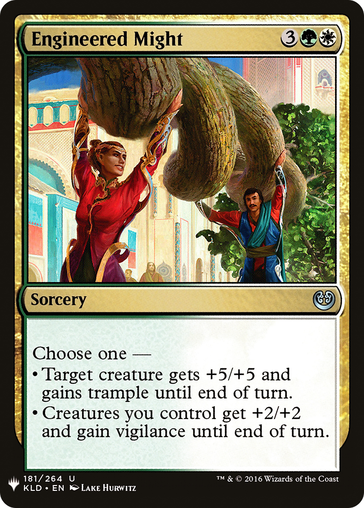 Engineered Might |  (KLD-181) [The List]