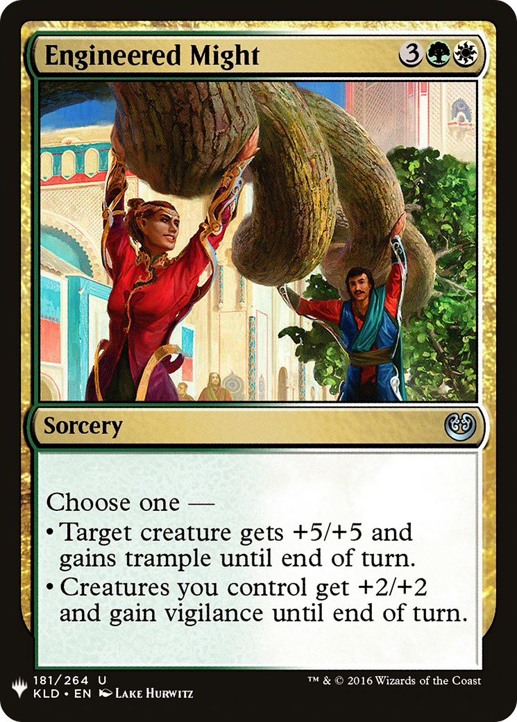 Engineered Might |  (KLD-181) [The List]