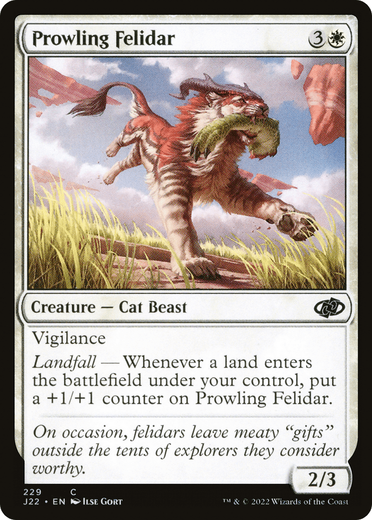Prowling Felidar [Jumpstart 2022]