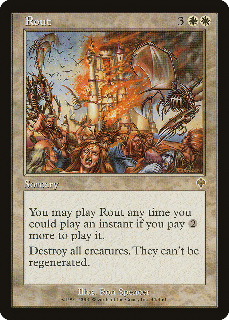 Rout [Invasion] Foil