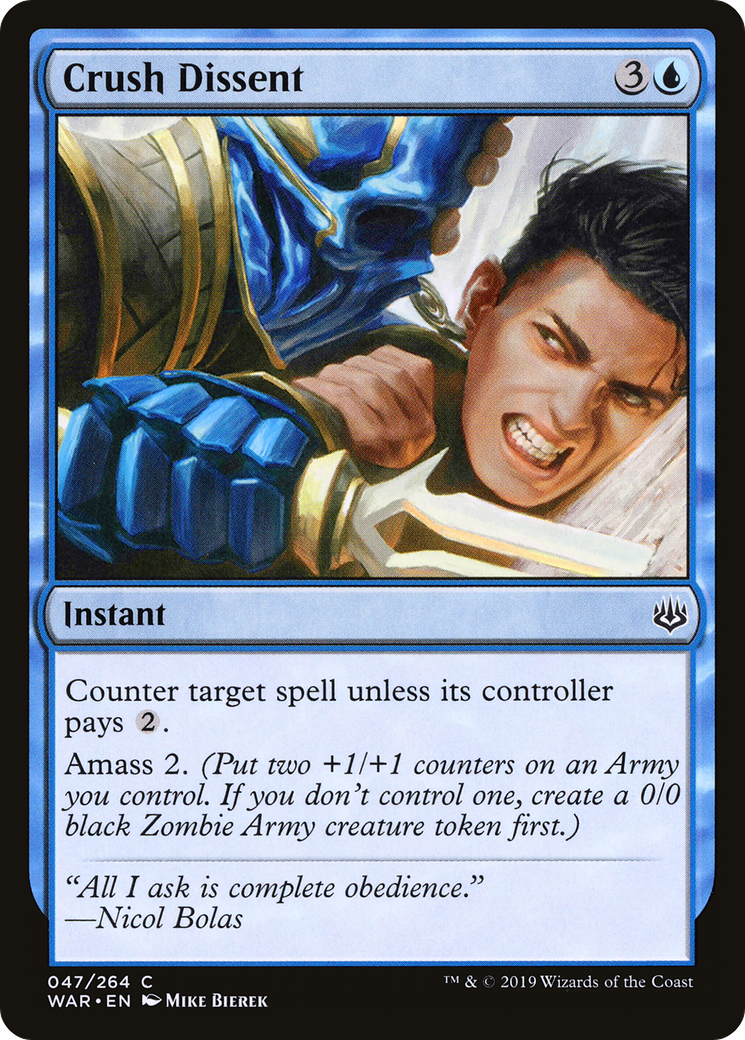 Crush Dissent [War of the Spark] Foil
