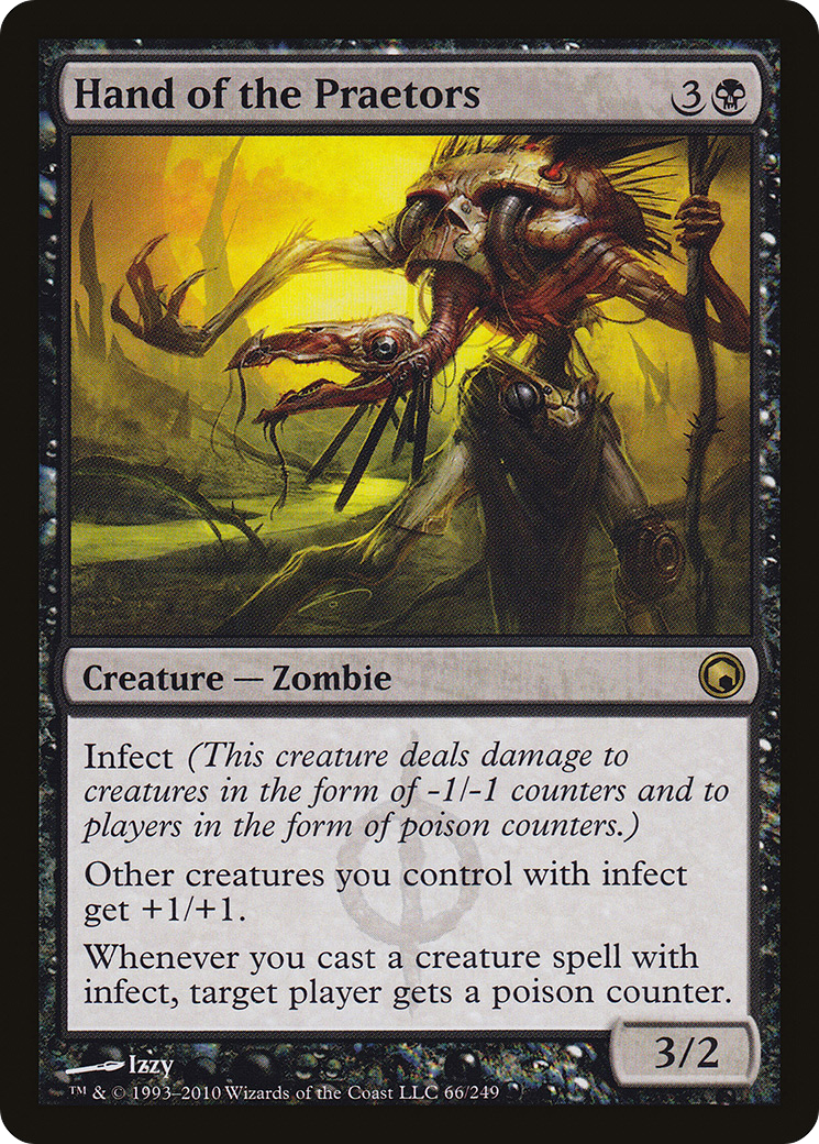 Hand of the Praetors [Scars of Mirrodin] Foil