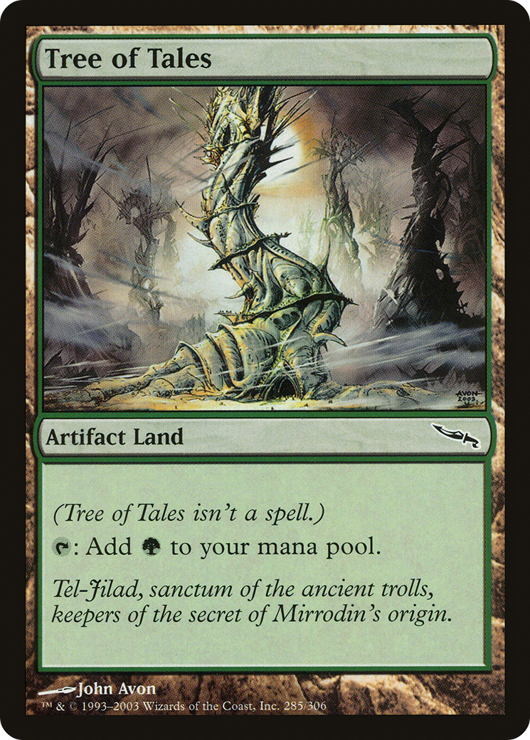 Tree of Tales [Mirrodin] Foil