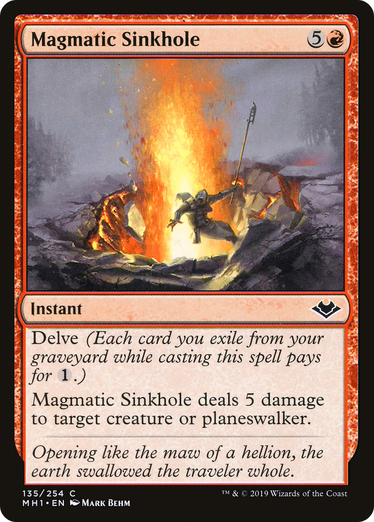 Magmatic Sinkhole [Modern Horizons] Foil