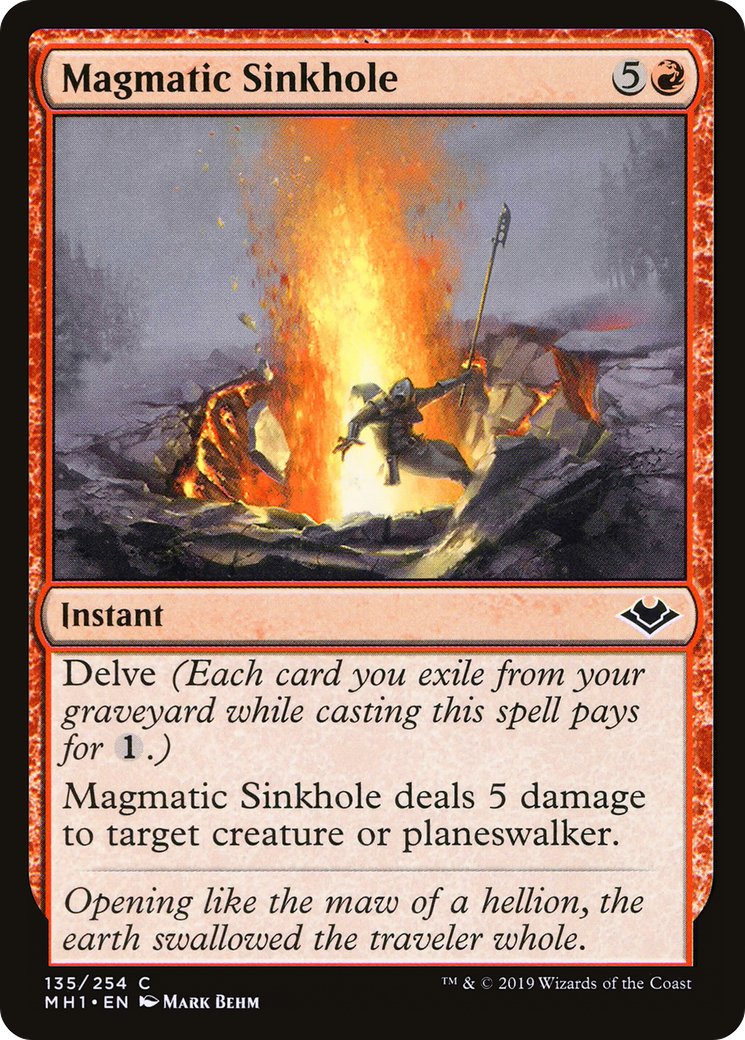 Magmatic Sinkhole [Modern Horizons] Foil