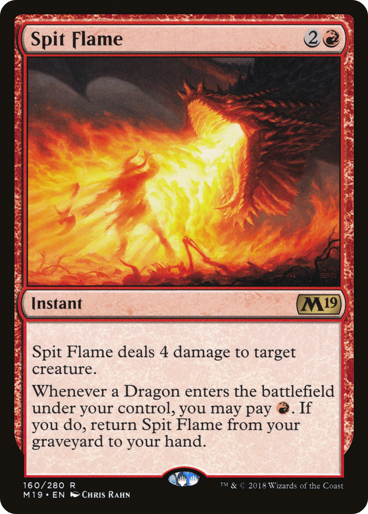Spit Flame [Core Set 2019] Foil