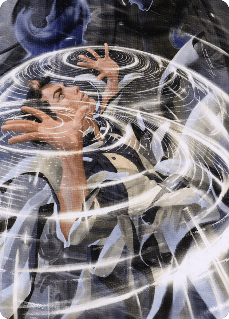 Selfless Glyphweaver // Selfless Glyphweaver (ASTX-039) - Strixhaven Art Series (Borderless)