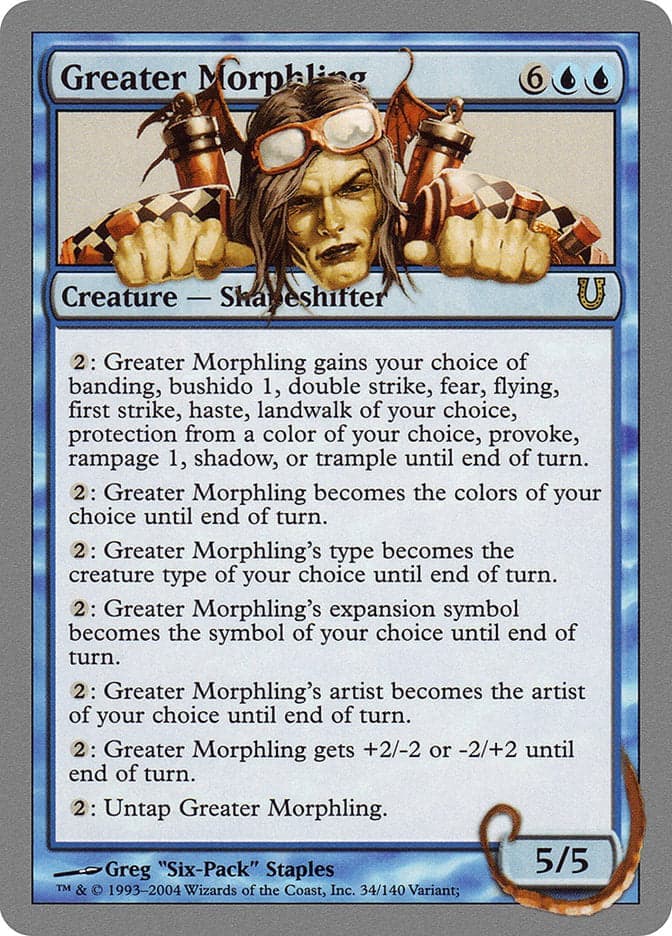 Greater Morphling [Unhinged] Foil