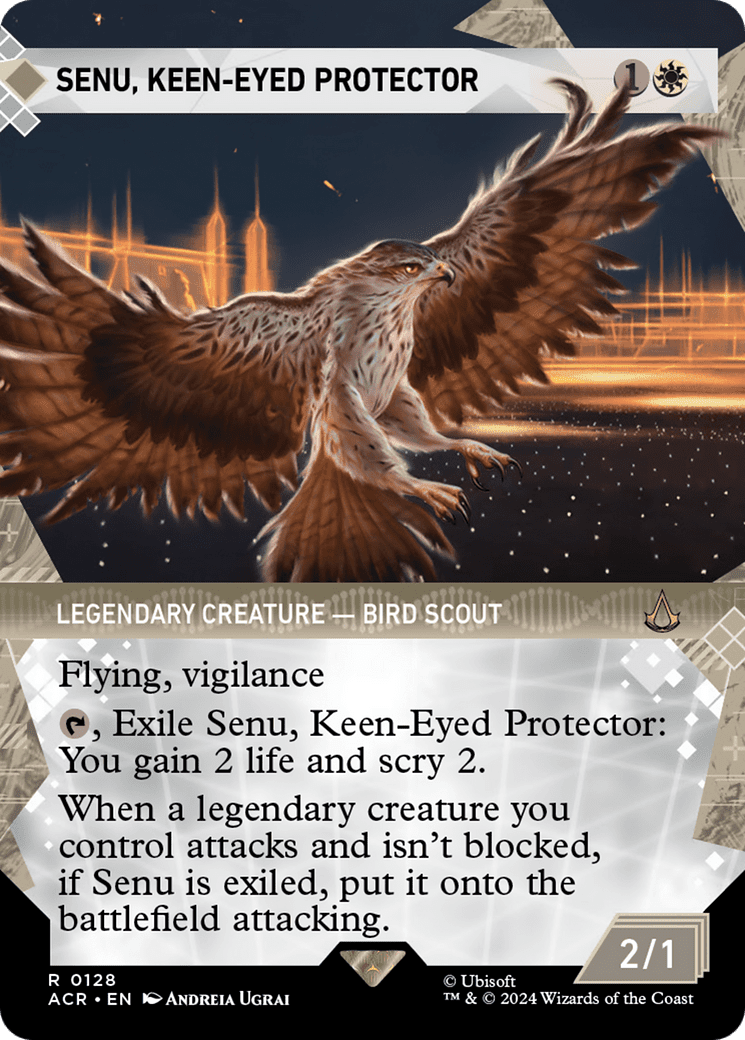 Senu, Keen-Eyed Protector (Showcase) [Assassin's Creed] Foil
