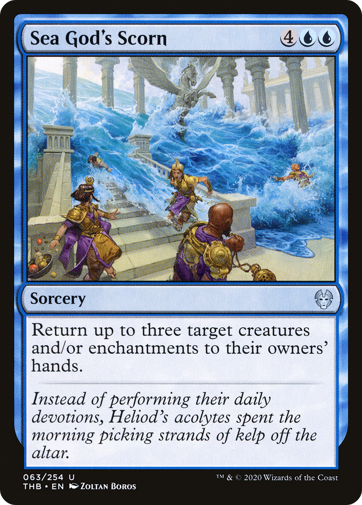 Sea God's Scorn [Theros Beyond Death] Foil