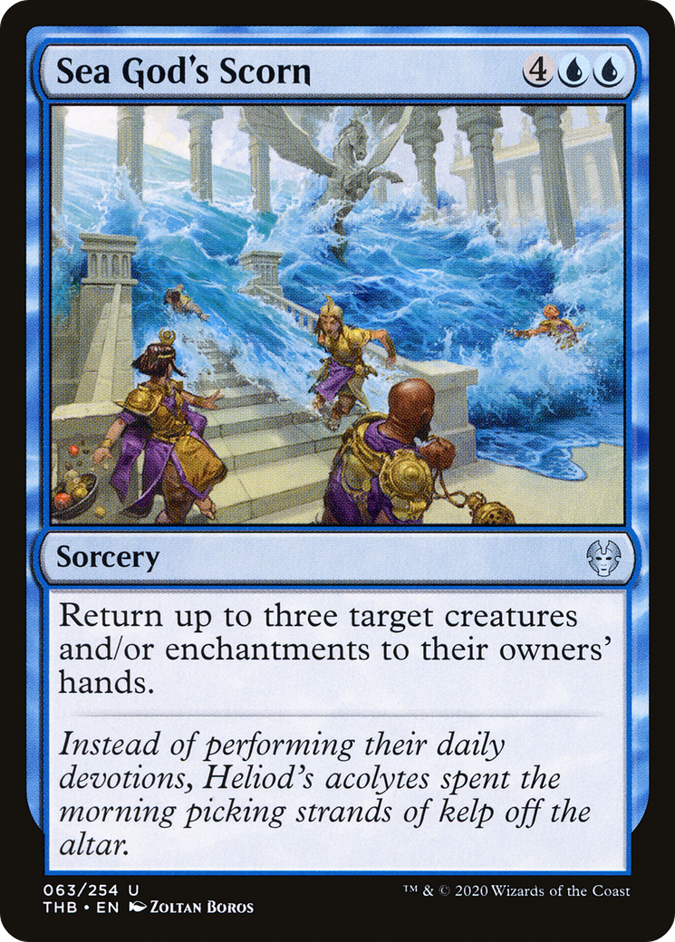 Sea God's Scorn [Theros Beyond Death] Foil