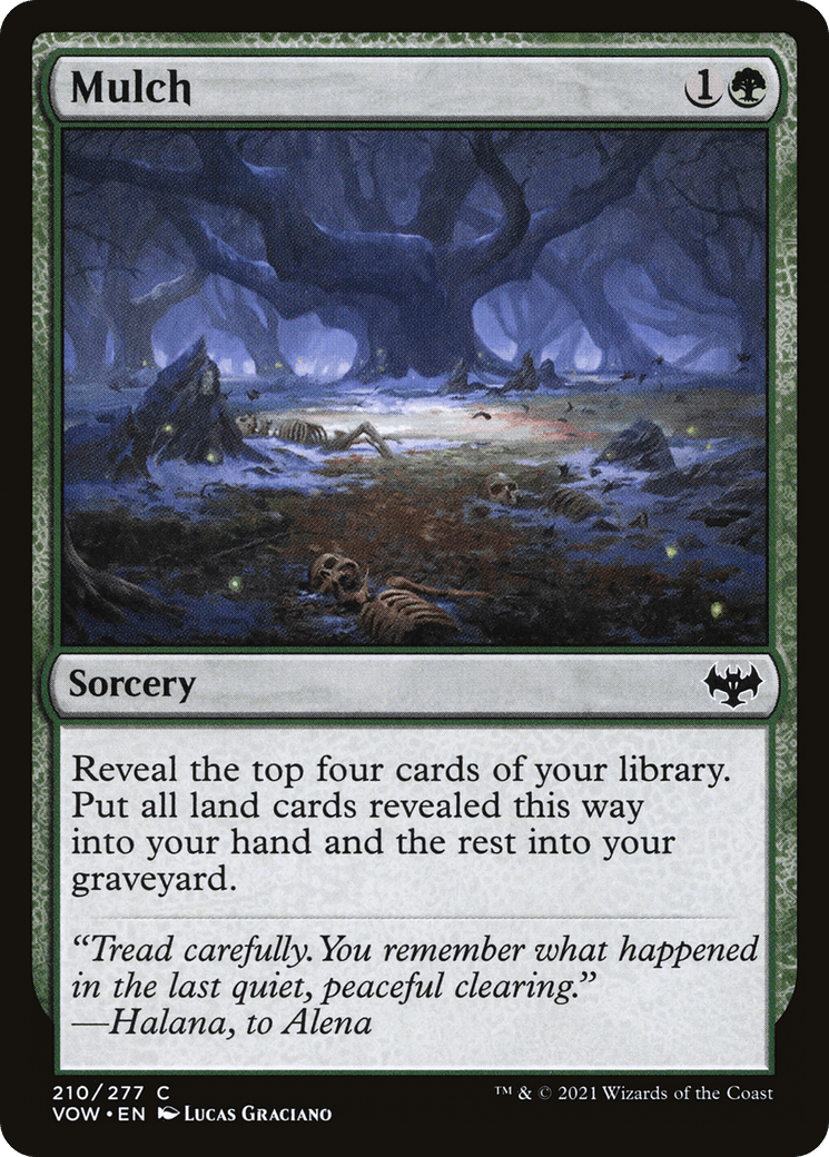 Mulch [Innistrad: Crimson Vow] Foil