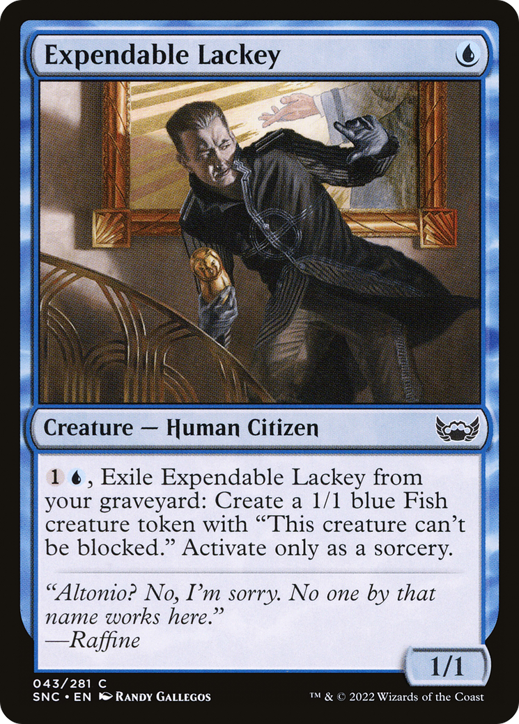 Expendable Lackey [Streets of New Capenna] Foil