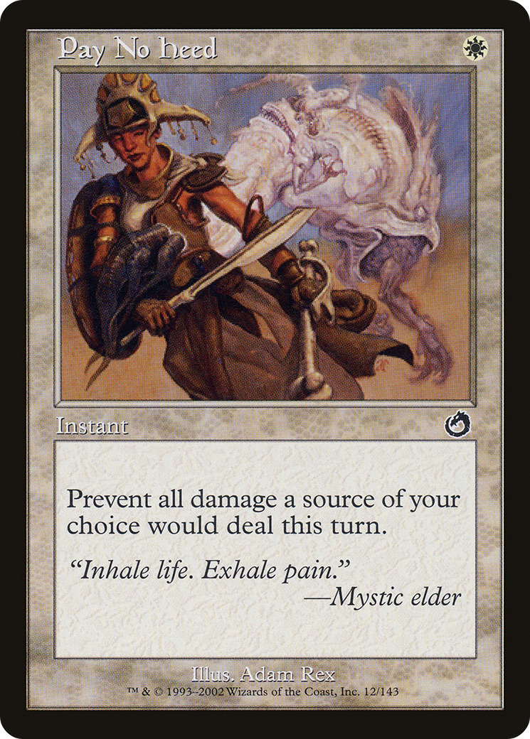 Pay No Heed [Torment] Foil