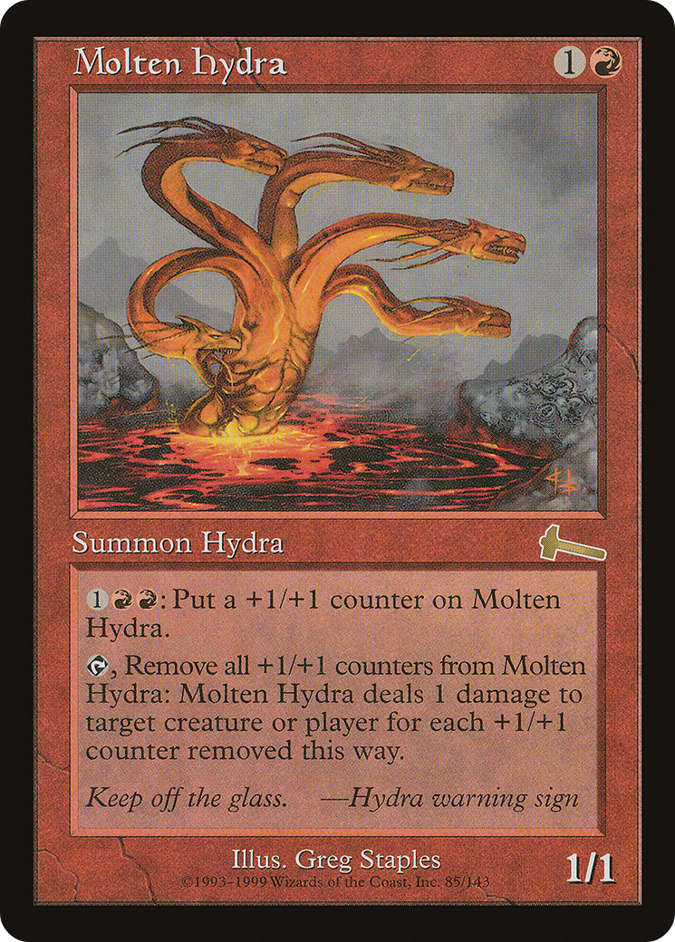 Molten Hydra [Urza's Legacy] Foil