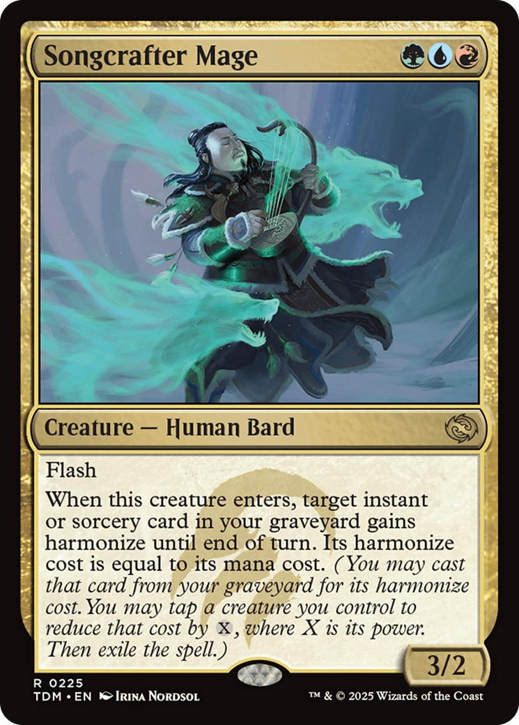 Songcrafter Mage (225) [Tarkir: Dragonstorm]  Foil