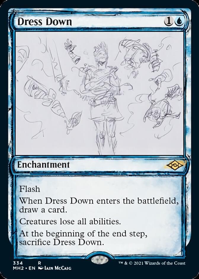 Dress Down (Sketch) [Modern Horizons 2] Foil