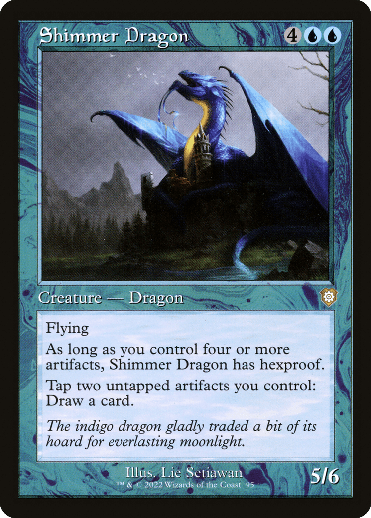 Shimmer Dragon (Retro) [The Brothers' War Commander]