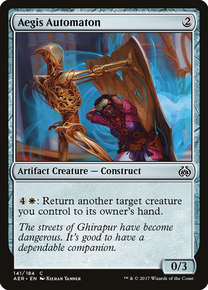 Aegis Automaton 141/184 (Aether Revolt)  - Foil