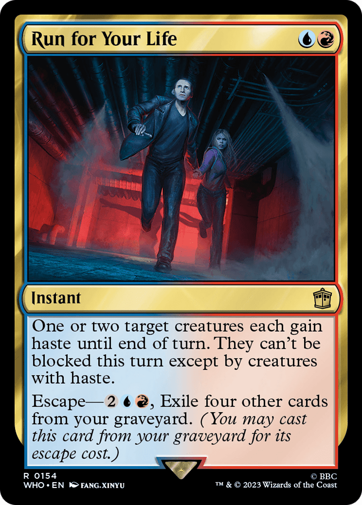 Run for Your Life [Doctor Who] Foil