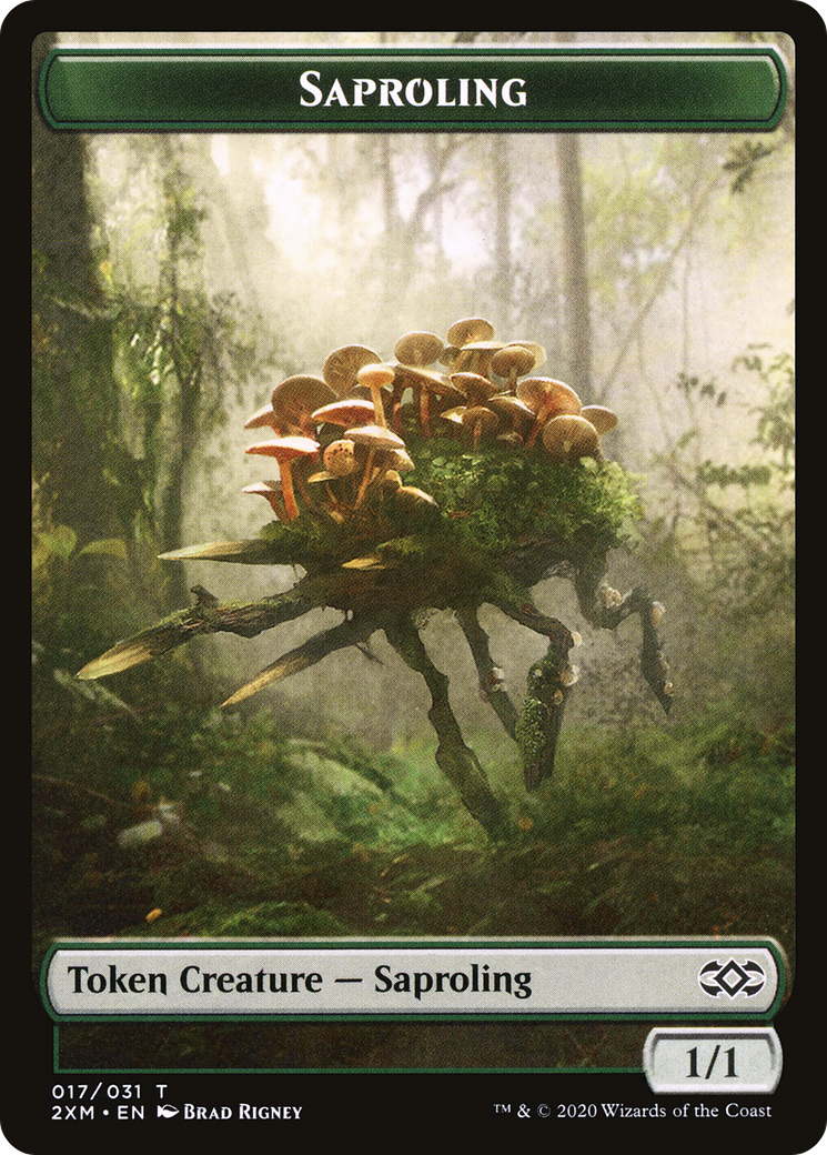 Saproling (T2XM-017) - Double Masters Tokens Foil