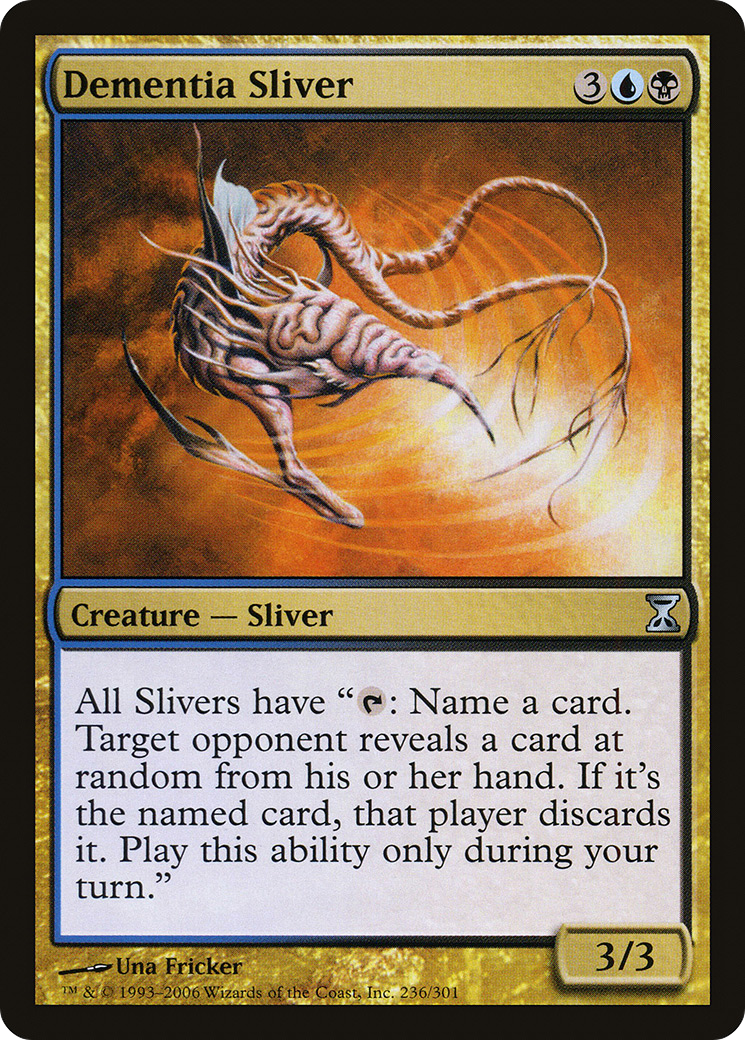 Dementia Sliver [Time Spiral] Foil