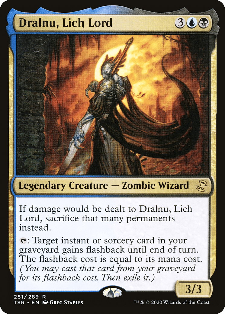 Dralnu, Lich Lord [Time Spiral Remastered] Foil
