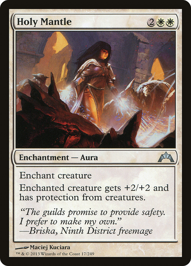 Holy Mantle [Gatecrash] Foil