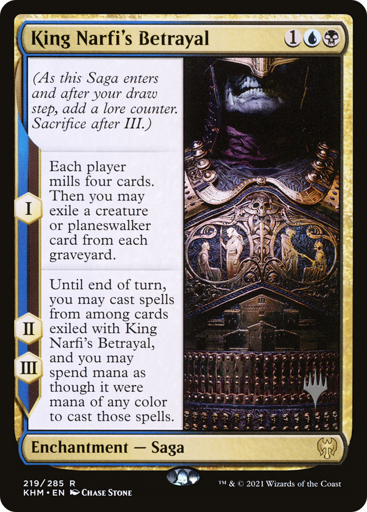 King Narfi's Betrayal (Promo Pack) [Kaldheim Promos] Foil
