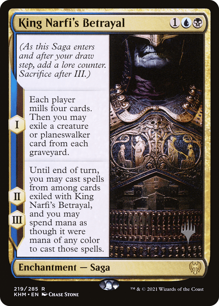 King Narfi's Betrayal (Promo Pack) [Kaldheim Promos] Foil