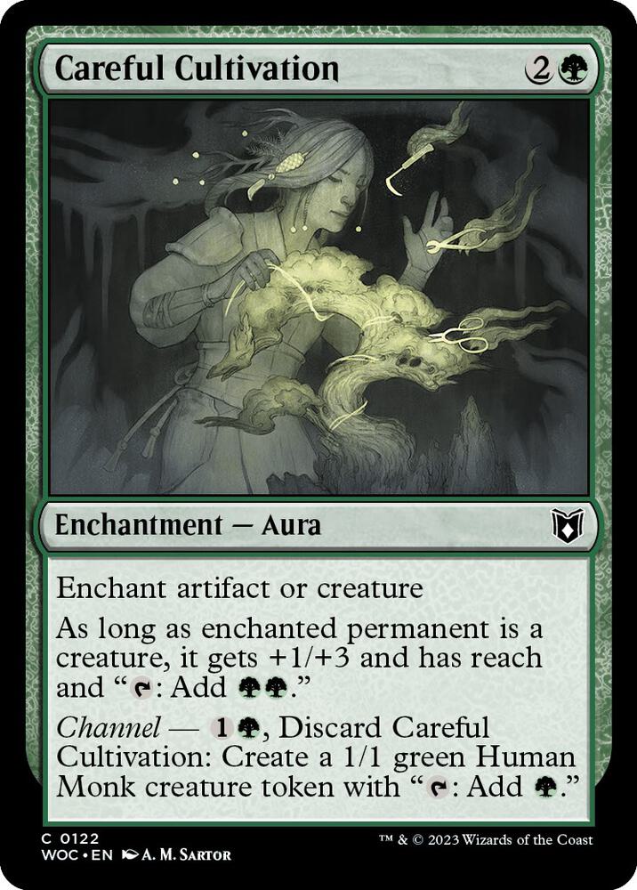Careful Cultivation 122 (Commander: Wilds of Eldraine) 