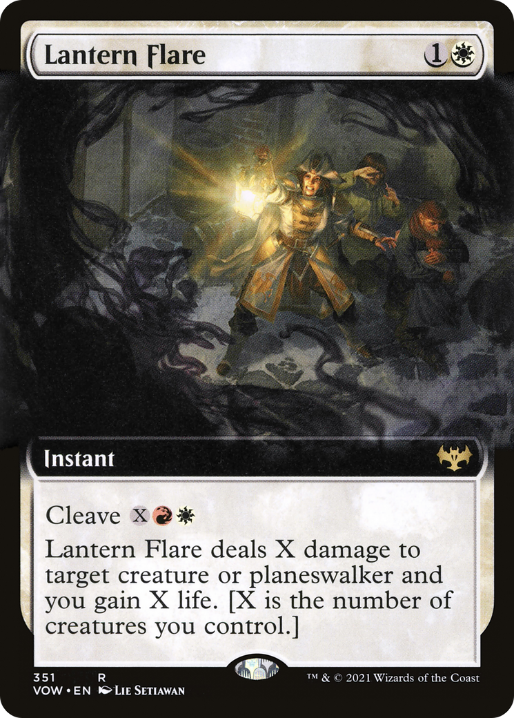 Lantern Flare (Extended Art) [Innistrad: Crimson Vow] Foil