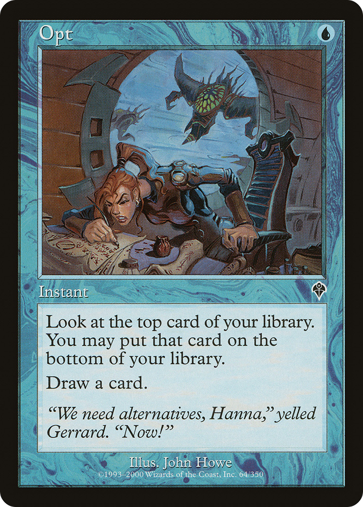 Opt [Invasion] Foil
