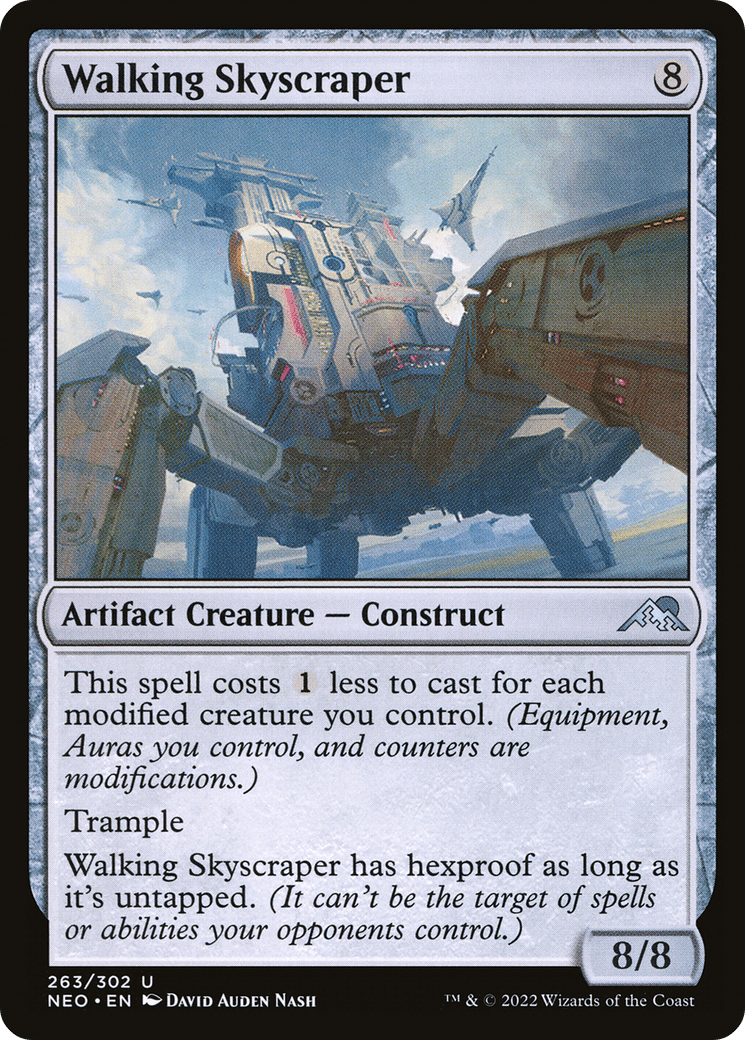 Walking Skyscraper [Kamigawa: Neon Dynasty] Foil